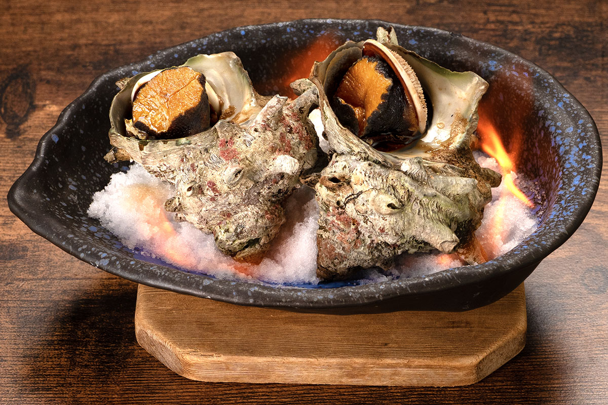 さざえのつぼ焼き（2ヶ）