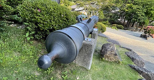 鋳鉄製24ポンドカノン（復元）