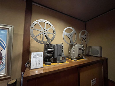 レトロなモノが数々展示されています。