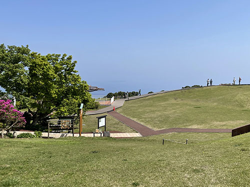 小室山山頂（2023年）