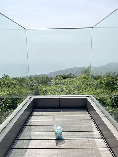 ヨーグルトフラッペ（ブルー）